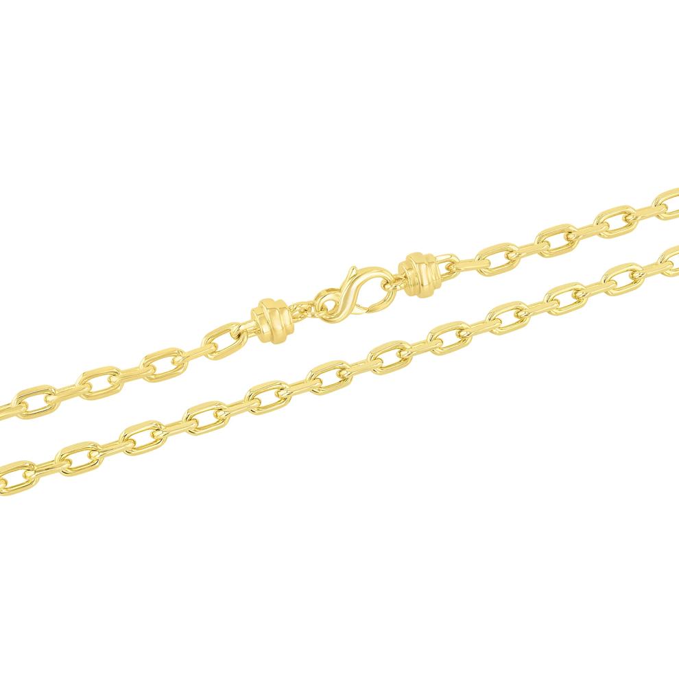 Men's Anchor Chain in Vermeil, 3.0MM, 20" – Image 2 of 3