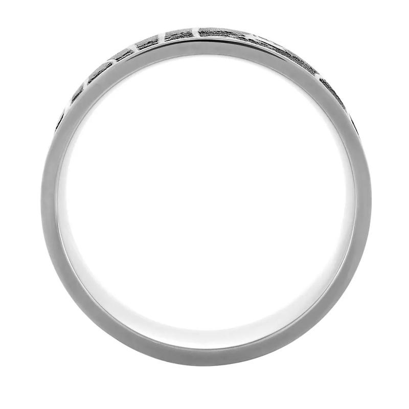 Men&#39;s Elk Mountain Band in Titanium, 9MM – Image 2 of 3