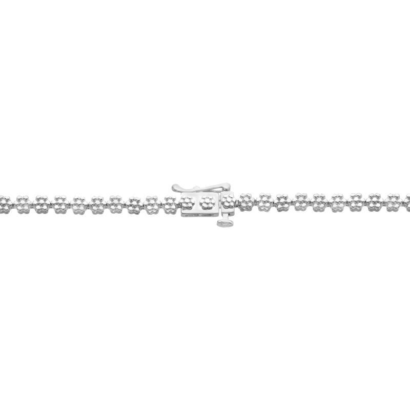 3 ct. tw. Diamond Necklace in 10K White Gold – Image 4 of 4