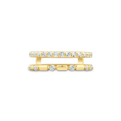 Lab Grown Diamond Insert in 14K Yellow Gold (1/2 ct. tw.)