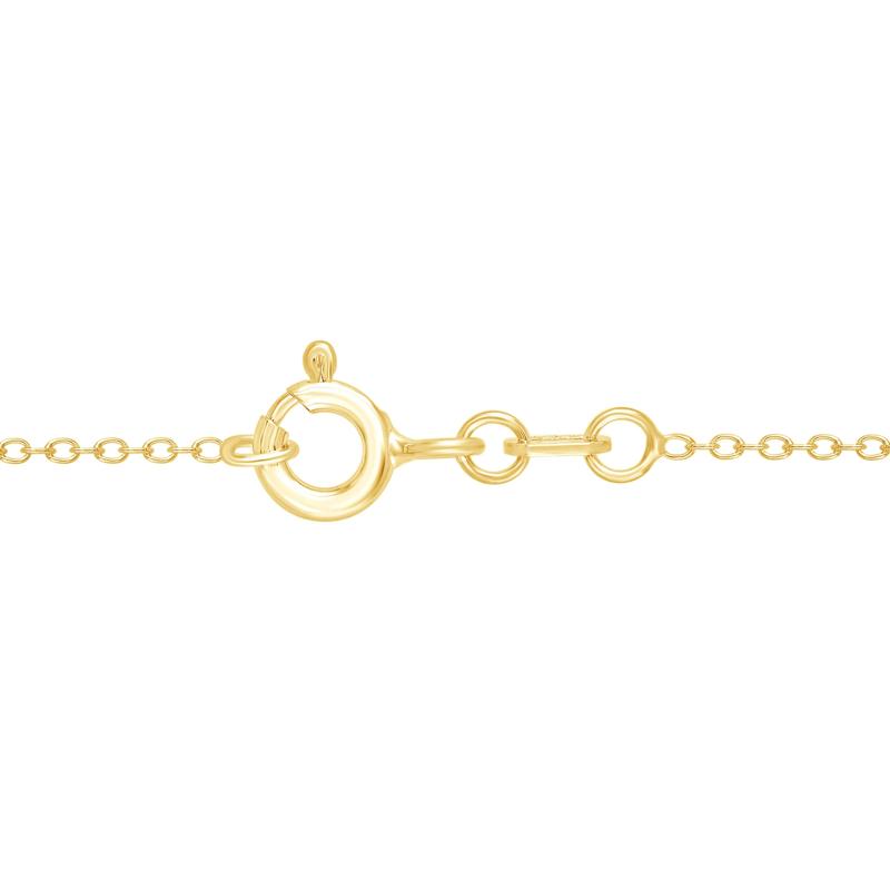 Diamond Heart Pendant in 10K Yellow Gold &#40;1/4 ct. tw.&#41; – Image 2 of 2