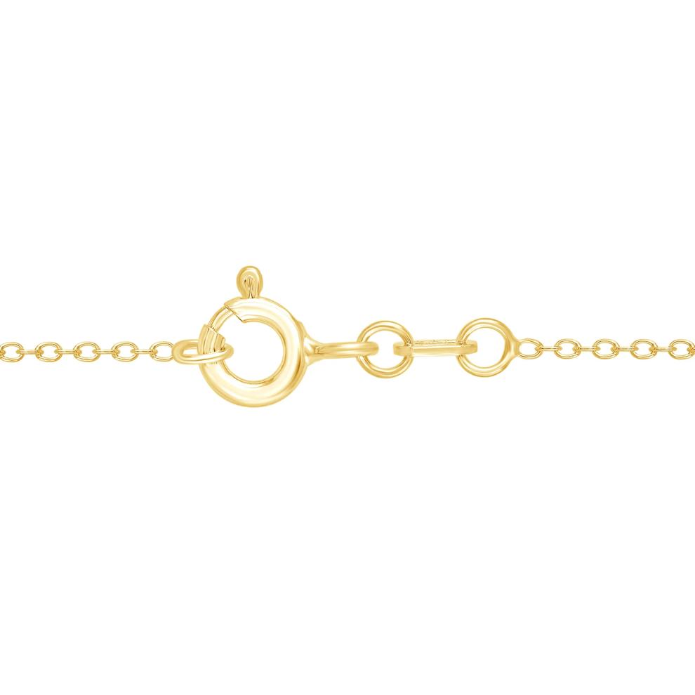 Diamond Heart Pendant in 10K Yellow Gold (1/4 ct. tw.) – Image 2 of 2