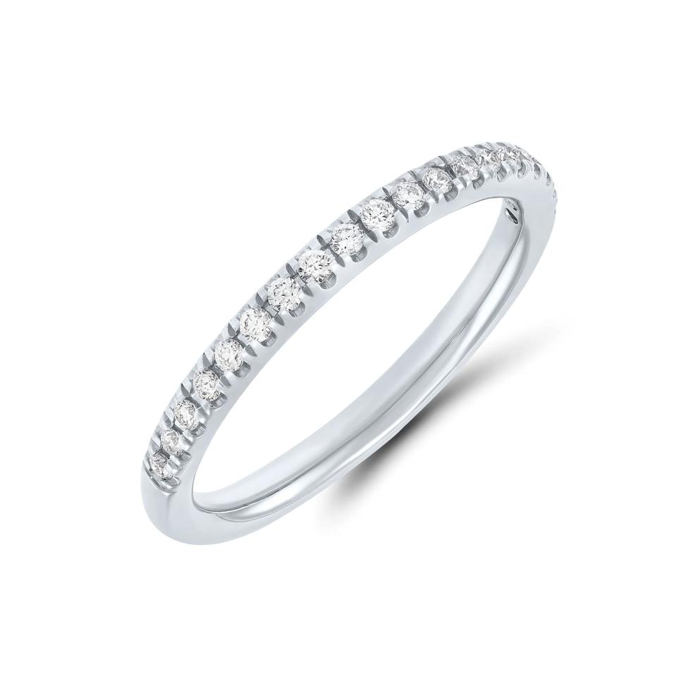Lab Grown Diamond Wedding Set in 14K White Gold (3 1/2 ct. tw.) – Image 5 of 5