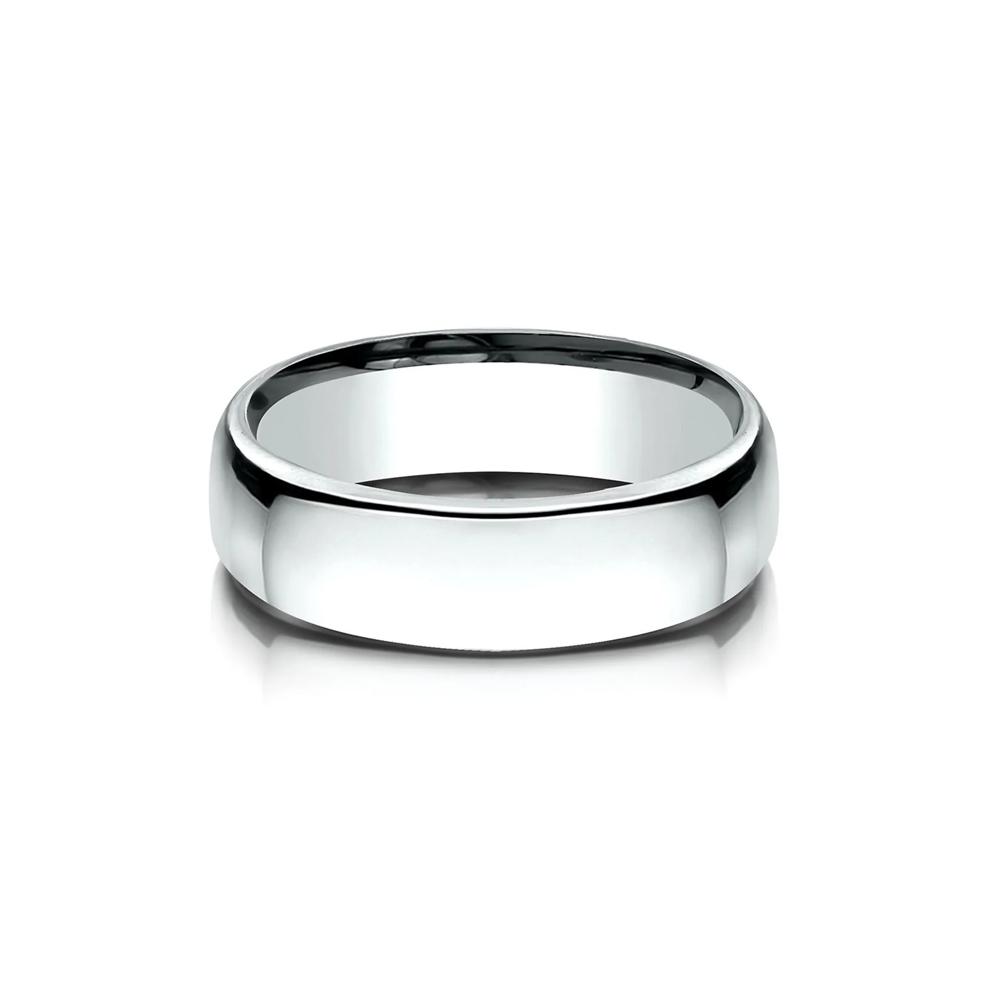 Wedding Band in 14K White Gold, 6.5MM – Image 1 of 3