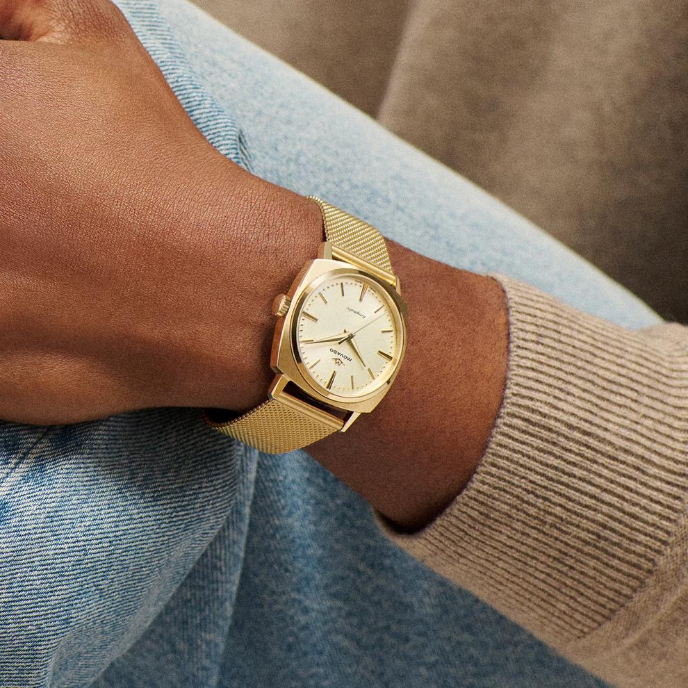 Men's Kingmatic Watch in Yellow Ion-Plated Stainless Steel – Image 5 of 5