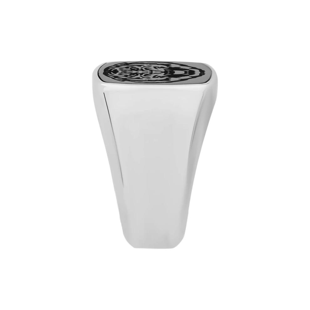 Louisiana State Tiger Signet Ring in Cobalt Chrome and Zirconium – Image 3 of 3