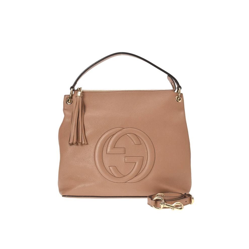 Pre-Owned Gucci Soho Convertible Hobo Shoulder Bag – Image 1 of 9