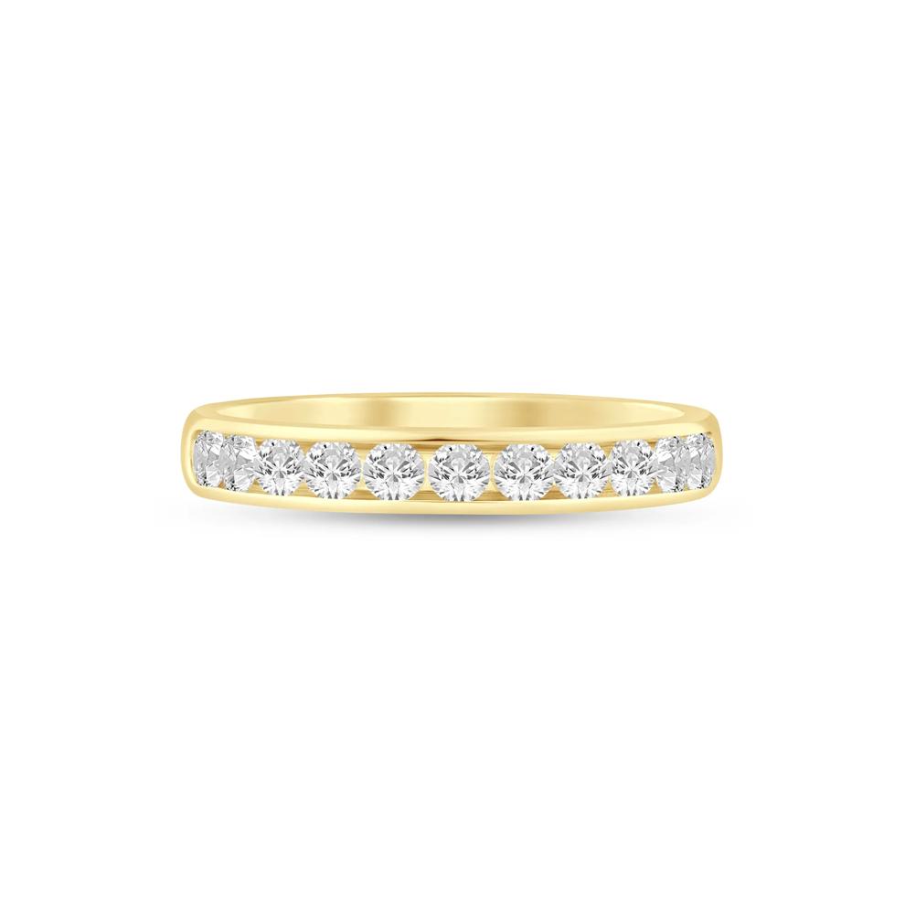 Diamond Channel Band in 14K Yellow Gold (1/2ct. tw.) – Image 1 of 3