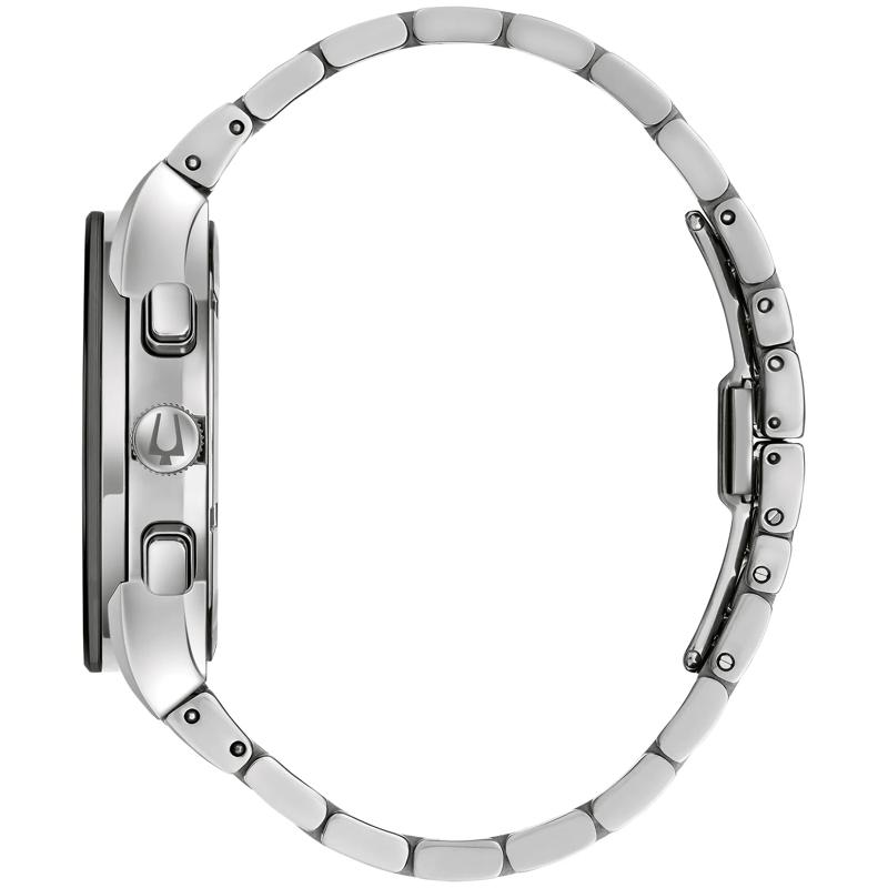 Men&#39;s Bulova Modern Millennia Watch in Stainless Steel, 41MM – Image 2 of 3