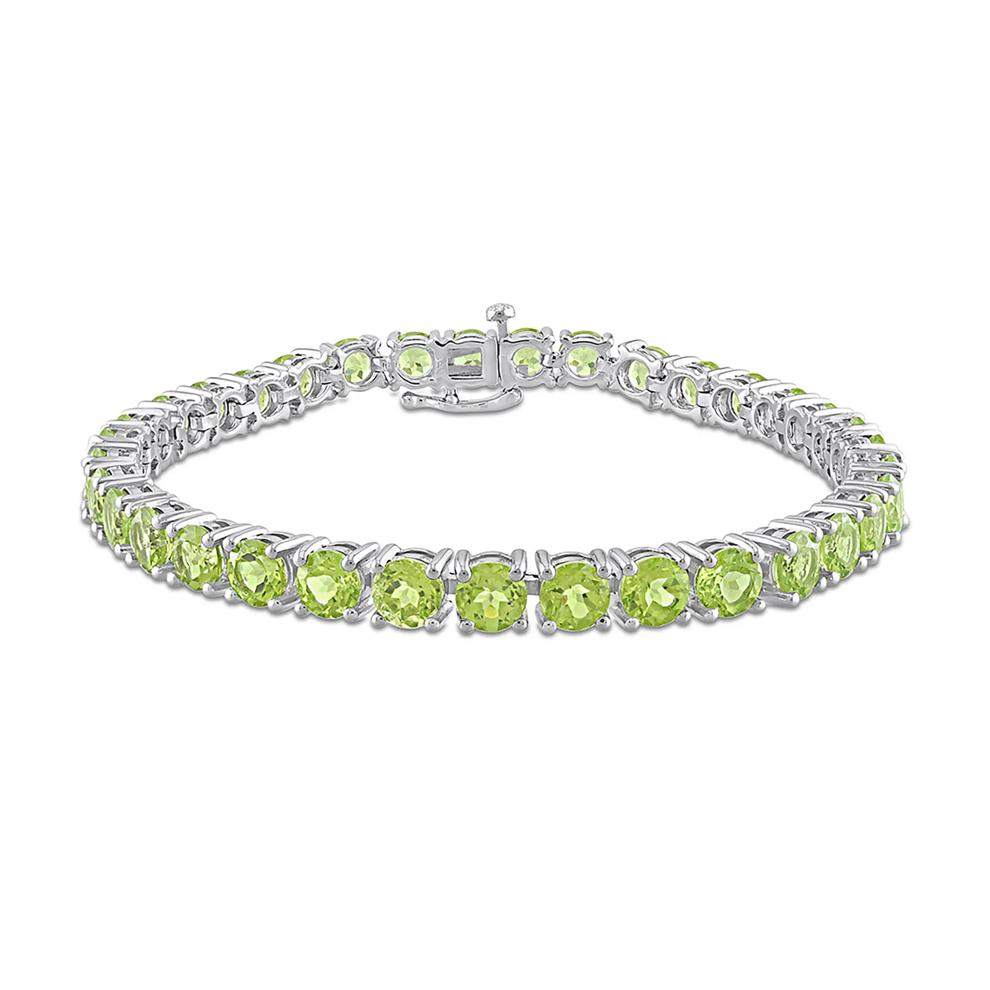 Peridot Bracelet in Sterling Silver – Image 1 of 3