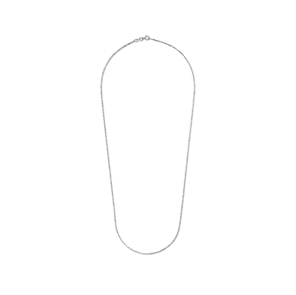 Crisscross Chain in 14K White Gold, 1.2MM, 20" – Image 2 of 4