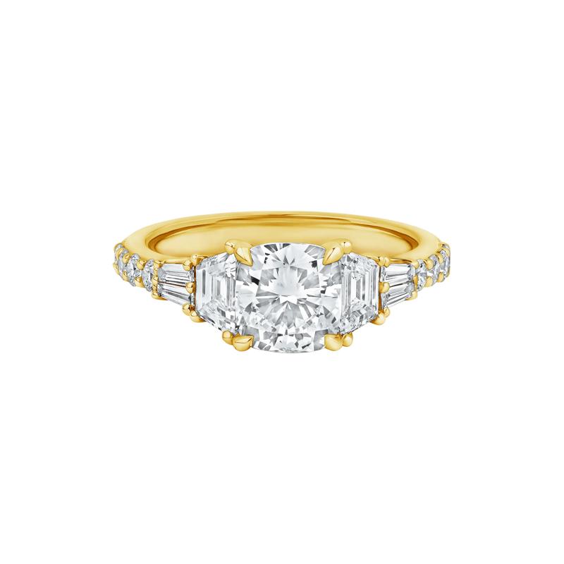 Sierra Lab Grown Diamond Engagement Ring in 14K Yellow Gold &#40;2 5/8 ct. tw.&#41; – Image 1 of 5