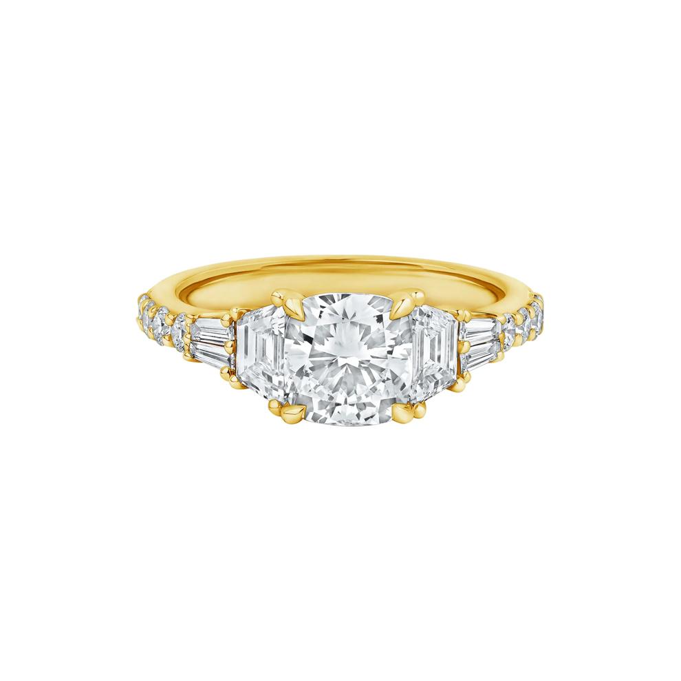 Sierra Lab Grown Diamond Engagement Ring in 14K Yellow Gold (2 5/8 ct. tw.) – Image 1 of 5