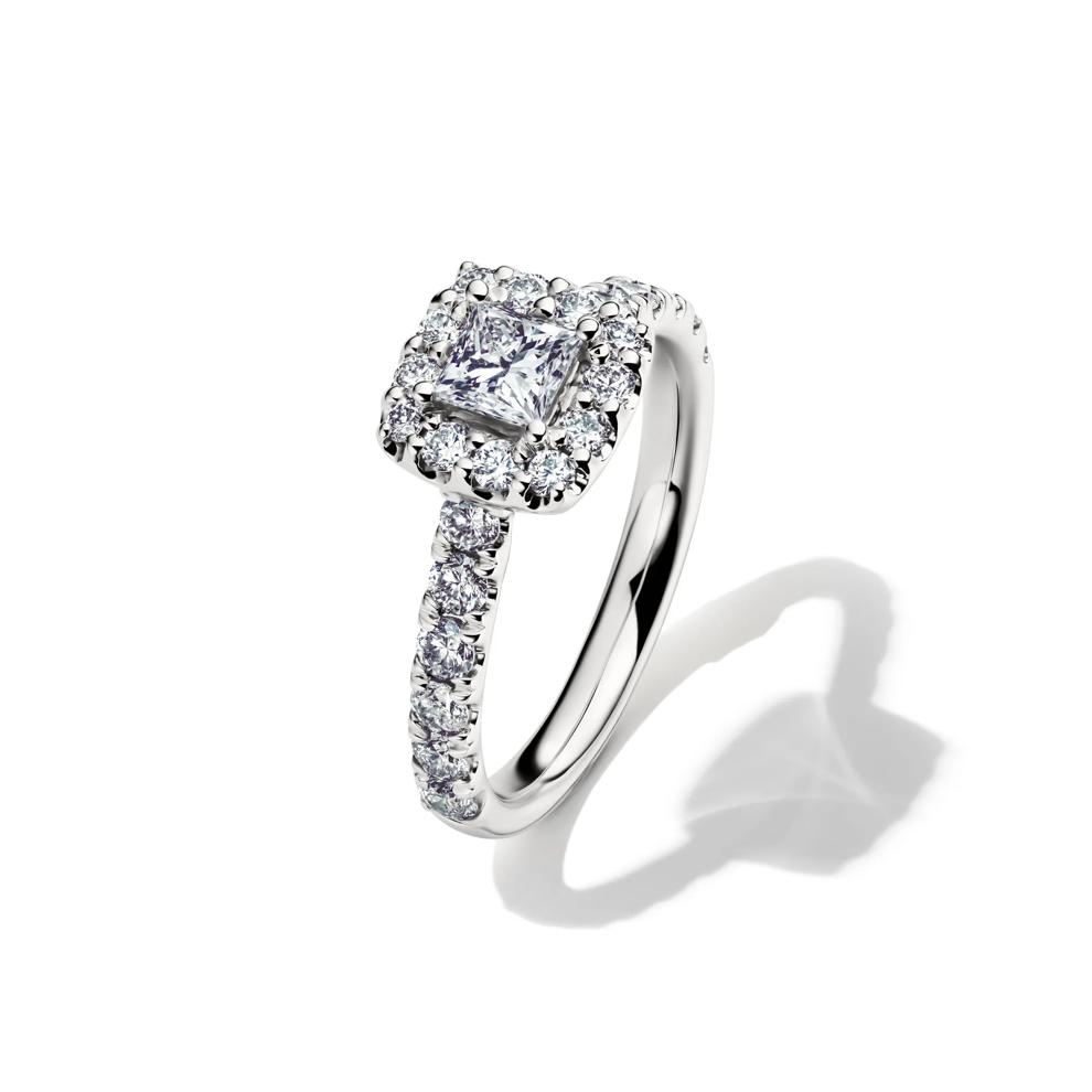 Diamond Bridal Set in 14K White Gold (2 ct. tw.) – Image 3 of 6