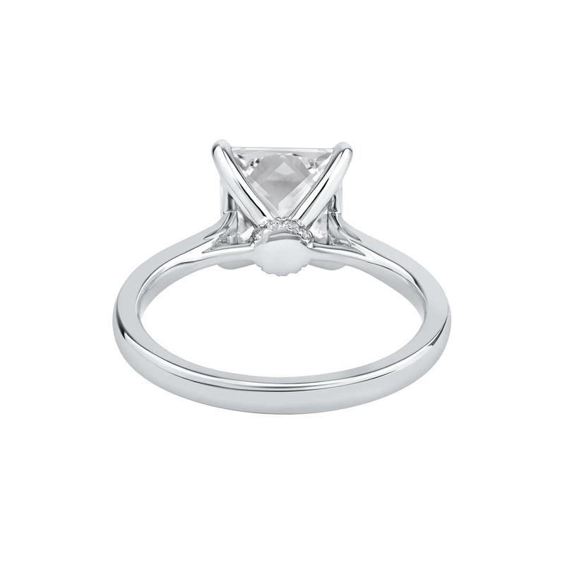 Lab Grown Diamond Solitaire Engagement Ring in Platinum &#40;2 ct. tw.&#41; – Image 5 of 5