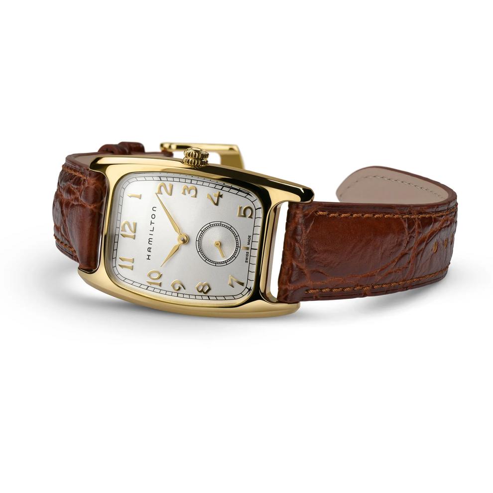 American Classic Boulton Watch with Brown Leather Strap – Image 1 of 2