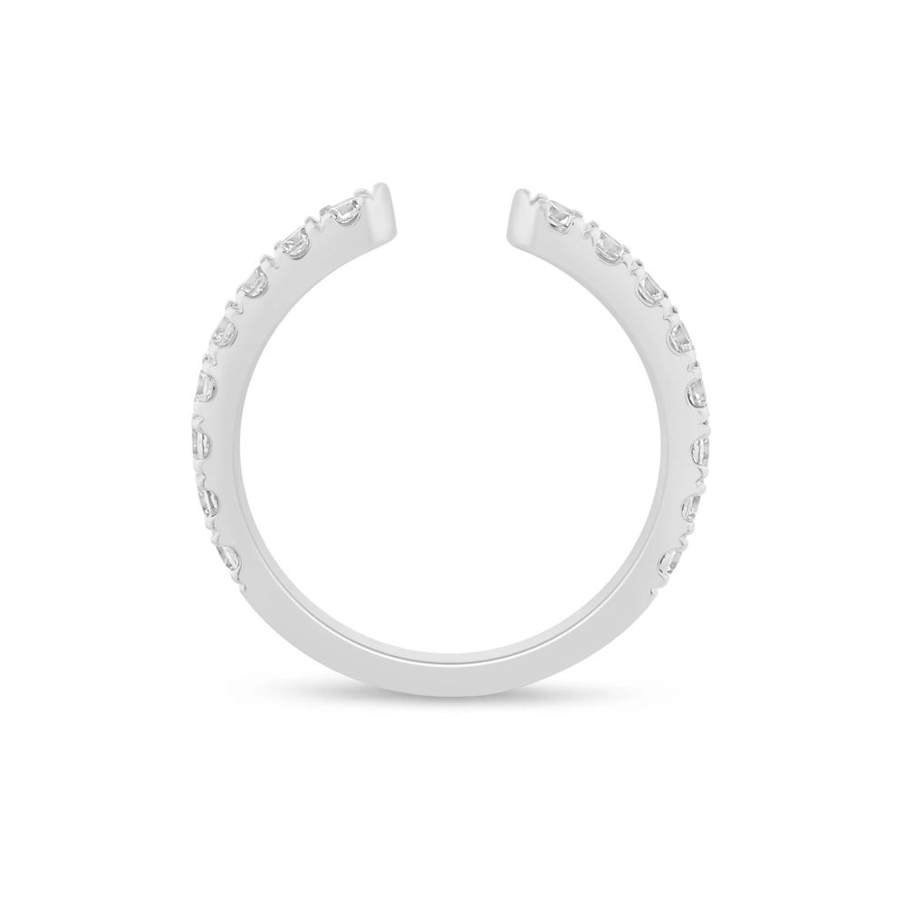 Lab Grown Diamond Open Band in 14K White Gold (5/8 ct. tw.) – Image 2 of 3