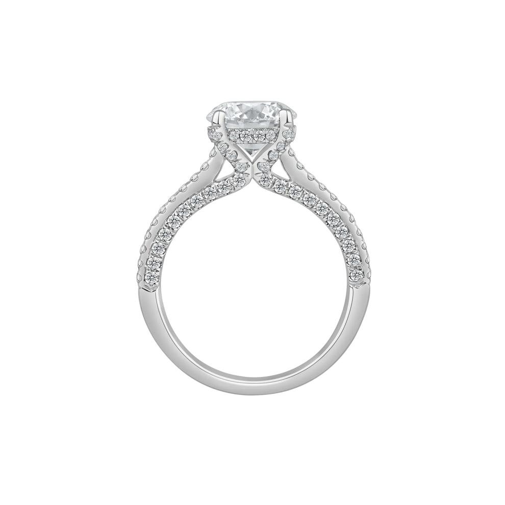 Morgan Lab Grown Diamond Engagement Ring in 14K White Gold (2 7/8 ct. tw.) – Image 2 of 5