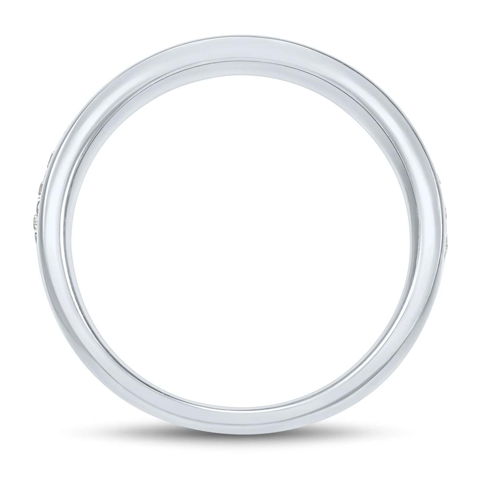 Lab Grown Diamond High-Polish Band in 10K White Gold (1/4 ct. tw.) – Image 3 of 3
