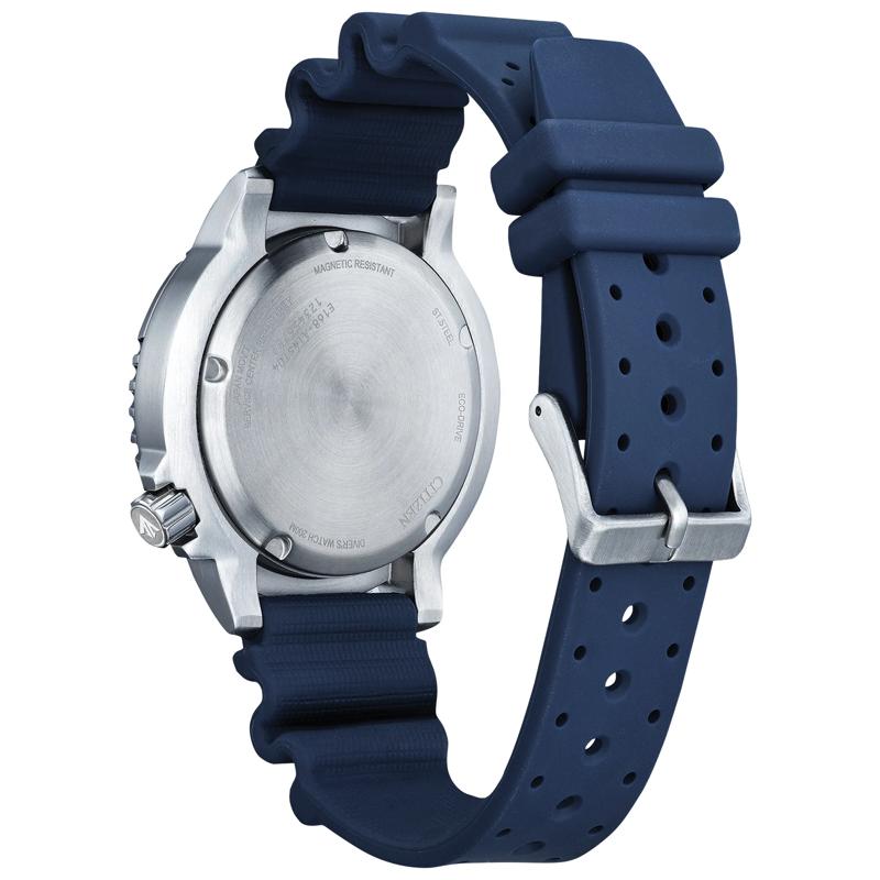 Men&#39;s Promaster Dive Watch in Blue Polyurethane and Stainless Steel, 44M – Image 3 of 3