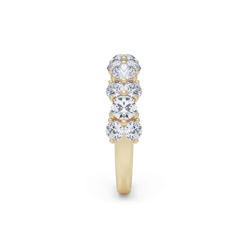 Lab Grown Diamond Anniversary Band in 14K Yellow Gold (2ct. tw.) – Image 3 of 5