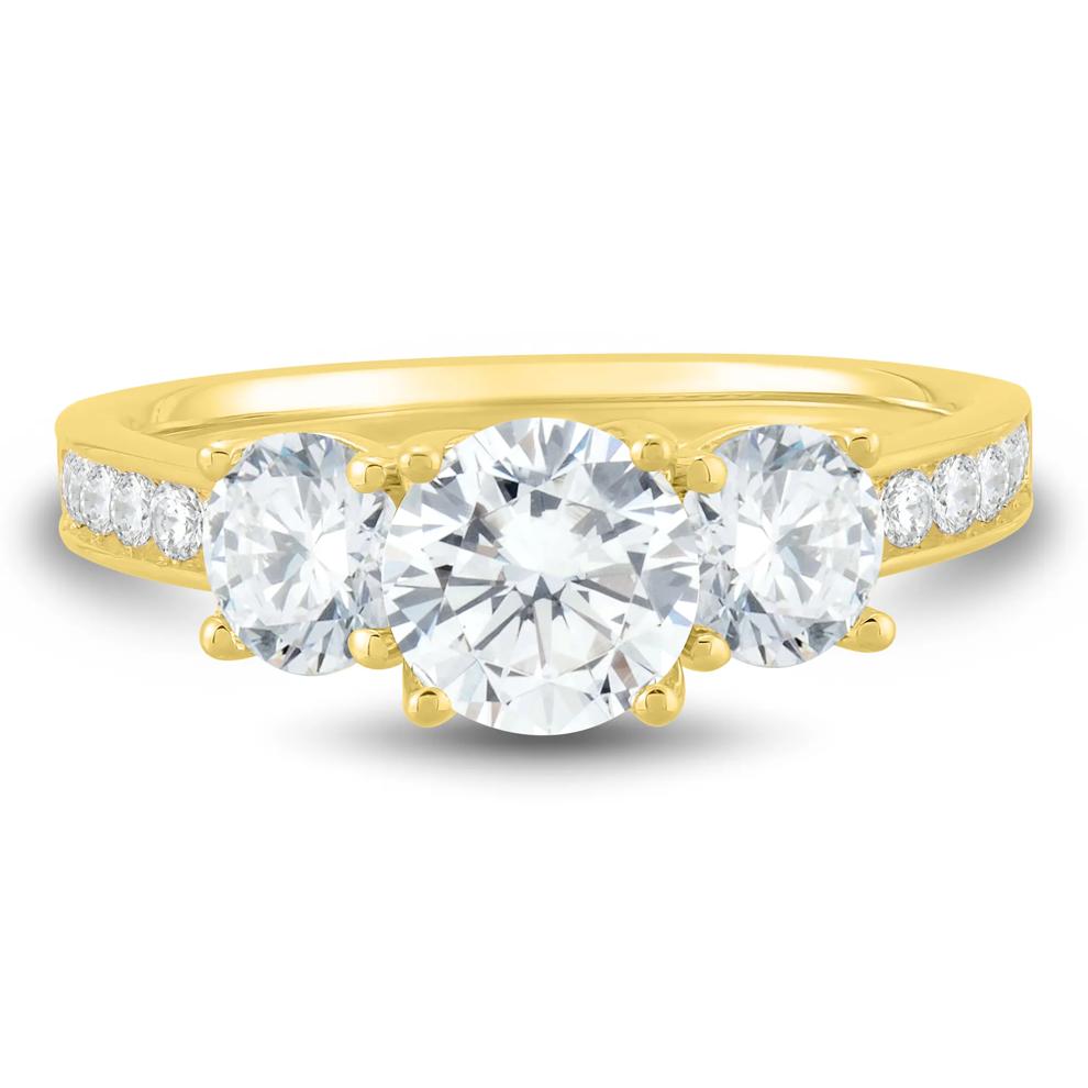 Lab Grown Diamond Engagement Ring in 14K Yellow Gold (2-1/4 ct. tw.) – Image 1 of 3