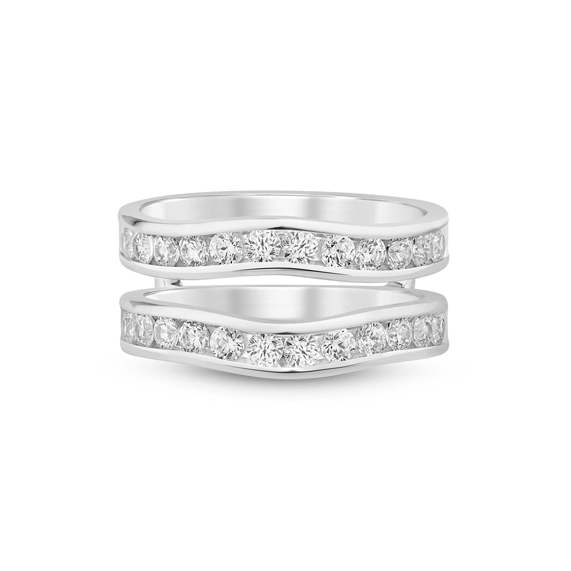 Helzberg Lab Grown Diamonds Lab Grown Diamond Channel-Set Enhancer