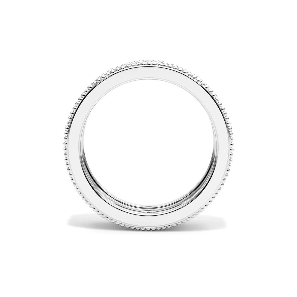 Lab Grown Diamond Mixed Shape Eternity Band in Platinum (5/8 ct. tw.) – Image 2 of 5