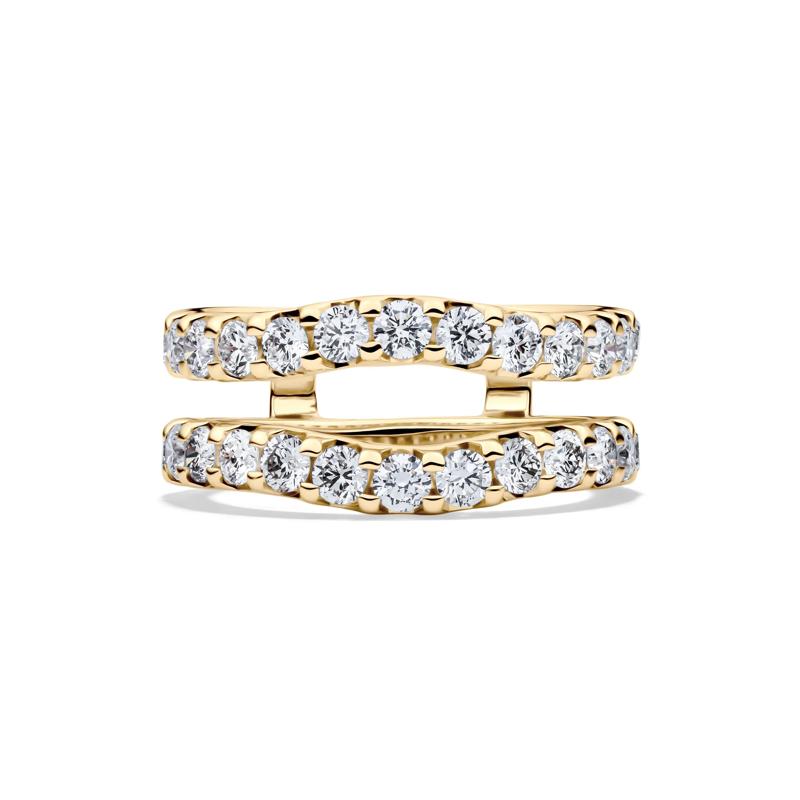 Diamond Chevron Insert in 14K Gold – Image 1 of 4