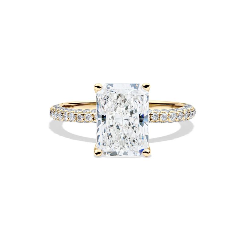 Isla Lab Grown Diamond Engagement Ring in 14K Yellow Gold (3 5/8 ct. tw.) – Image 1 of 4