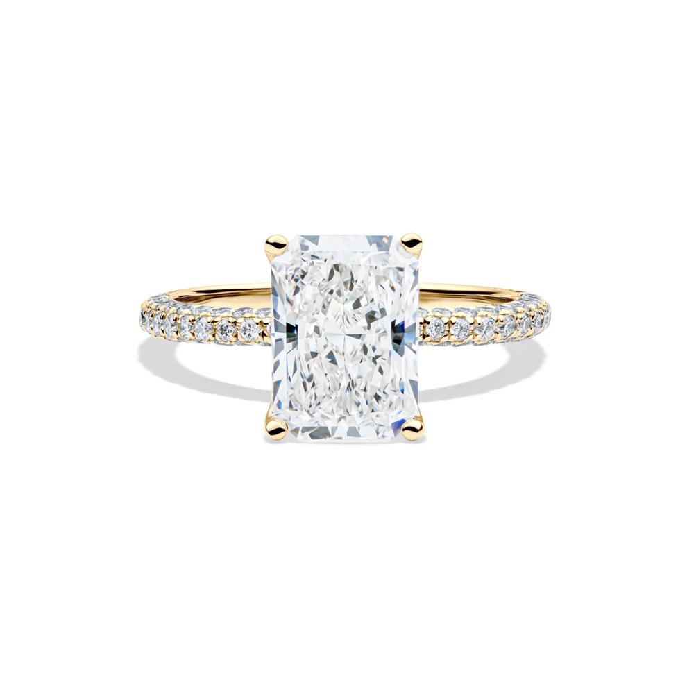 Isla Lab Grown Diamond Engagement Ring in 14K Yellow Gold (3 5/8 ct. tw.) – Image 1 of 4