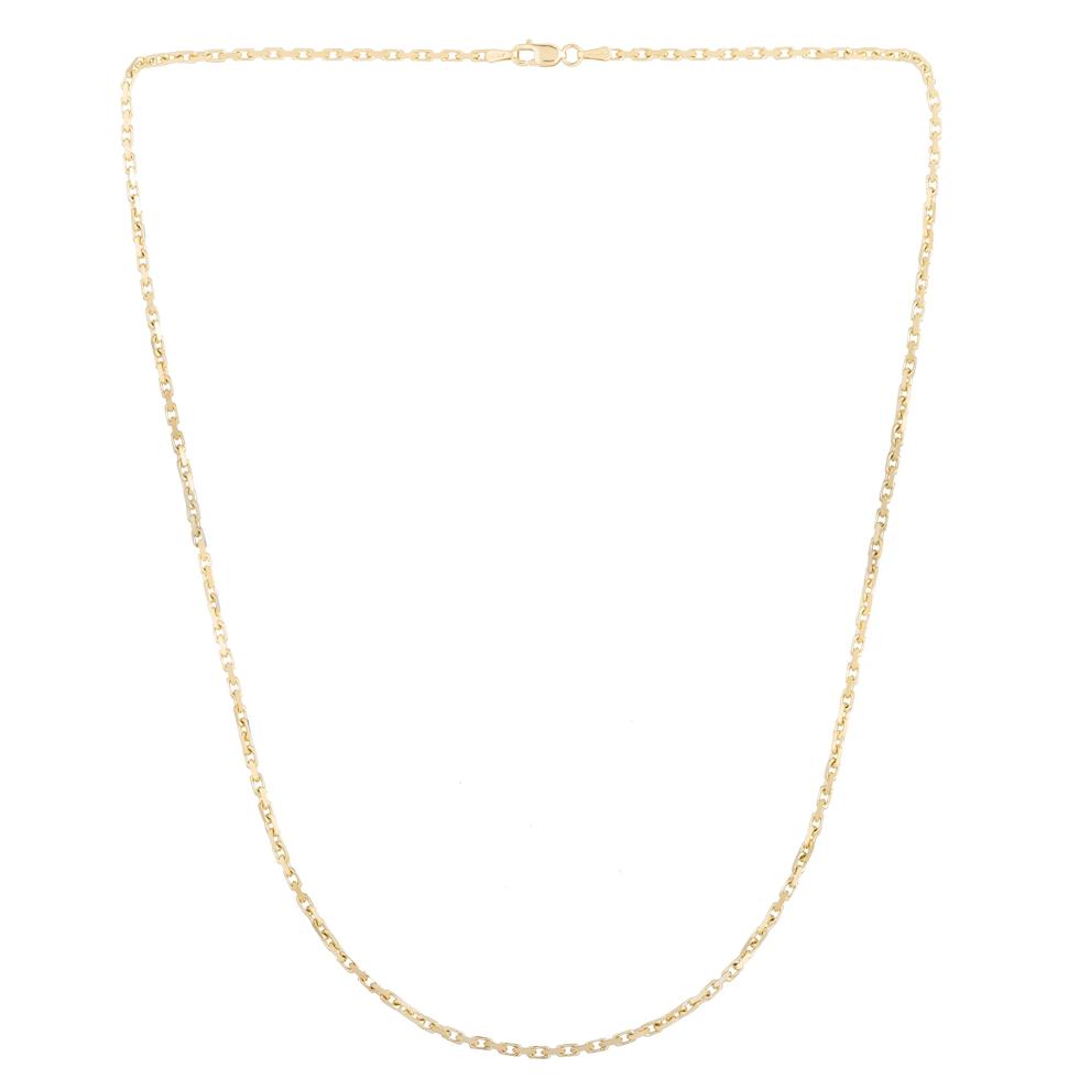 French Cable Link Chain in 14K Yellow Gold, 1.9MM, 24" – Image 2 of 2