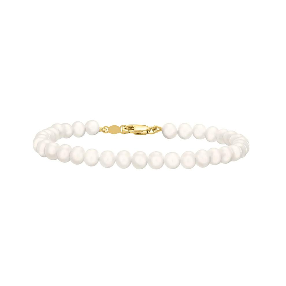 Children's Pearl Bracelet in 14K Yellow Gold – Image 1 of 1