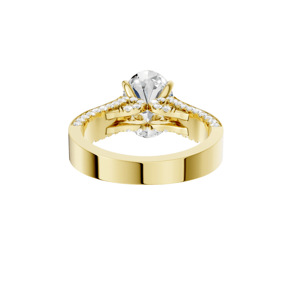 Lexi Lab Grown Diamond Engagement Ring in 14K Yellow Gold (3 1/3 ct. tw.) – Image 5 of 5