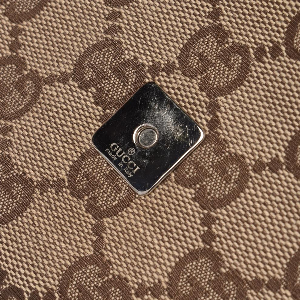 Pre-Owned Gucci GG Canvas Flap Shoulder Bag Shoulder – Image 7 of 9