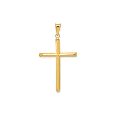 Cross Charm in 14K Yellow Gold