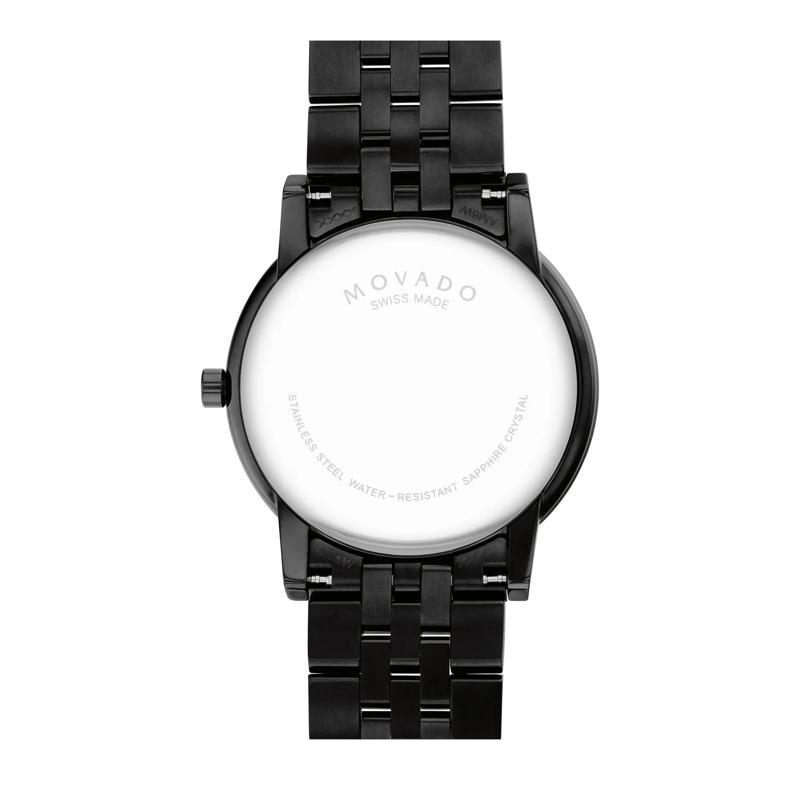 Museum Classic Men&#39;s Watch in Black Ion-Plated Stainless Steel, 40mm – Image 3 of 3