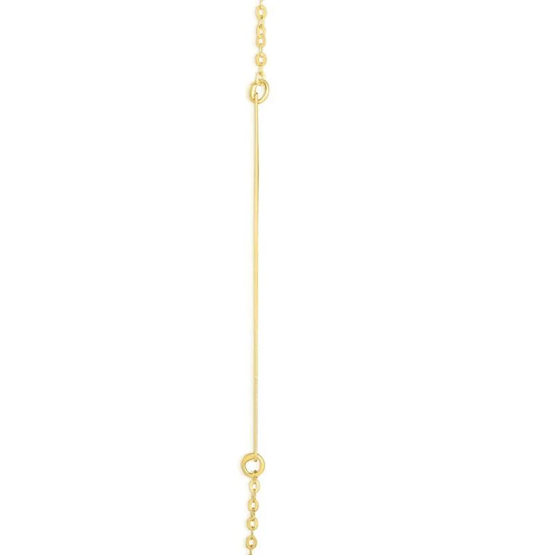 "Y" Initial Necklace in 14K Yellow Gold – Image 2 of 5