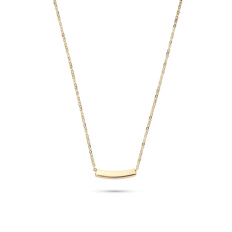 Bar Pendant Necklace in 14K Yellow Gold – Image 1 of 2