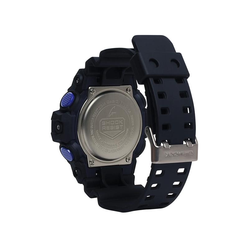 GA-700 Men&rsquo;s Watch in Black Resin – Image 2 of 3