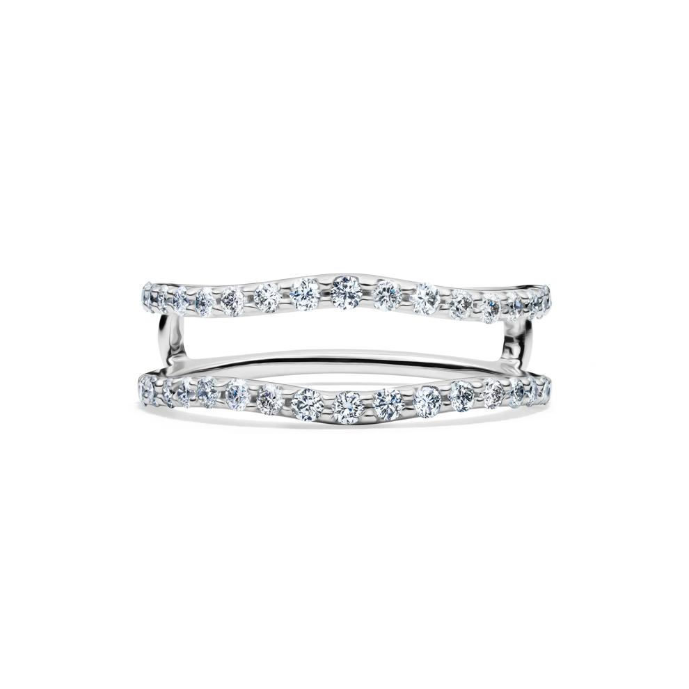 1/2 ct. tw. Diamond Ring Enhancer in 14K White Gold – Image 1 of 4