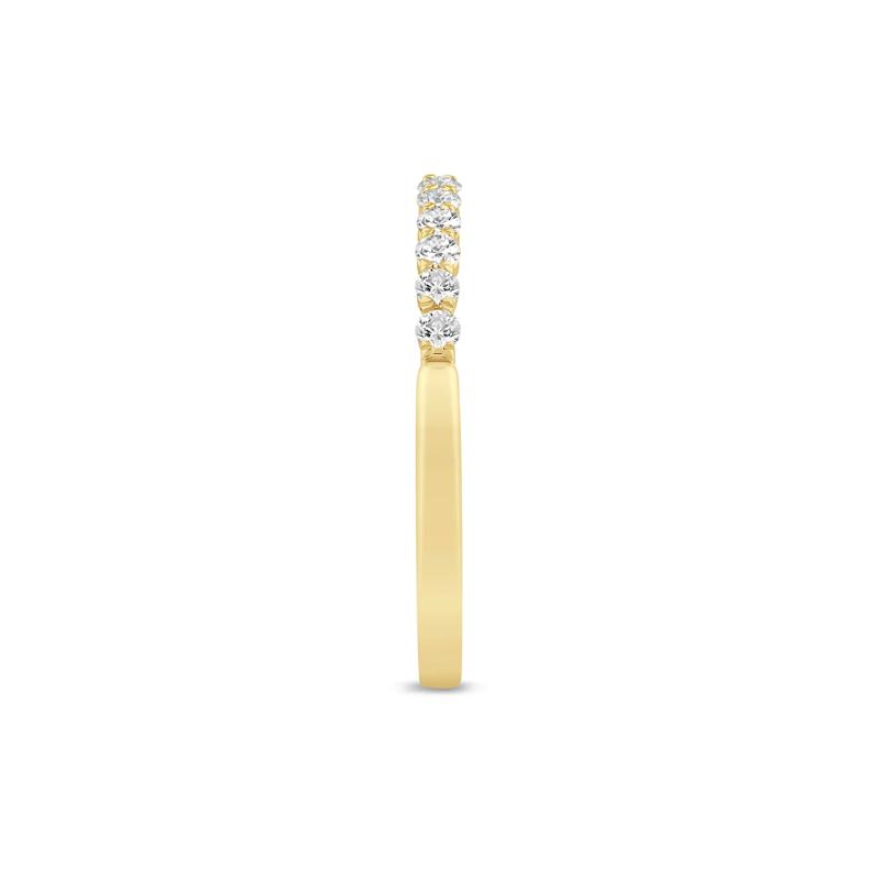Round Diamond Open Band in 14K Yellow Gold (1/4 ct. tw.) – Image 3 of 3