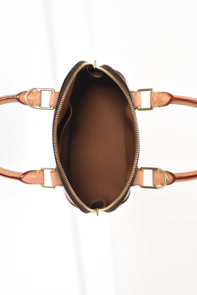 Pre-Owned Louis Vuitton Alma Bandouliere Top Handle Satchel – Image 4 of 8