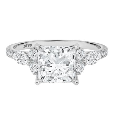 Sage Lab Grown Diamond Engagement Ring in Platinum (3 3/4 ct. tw.)