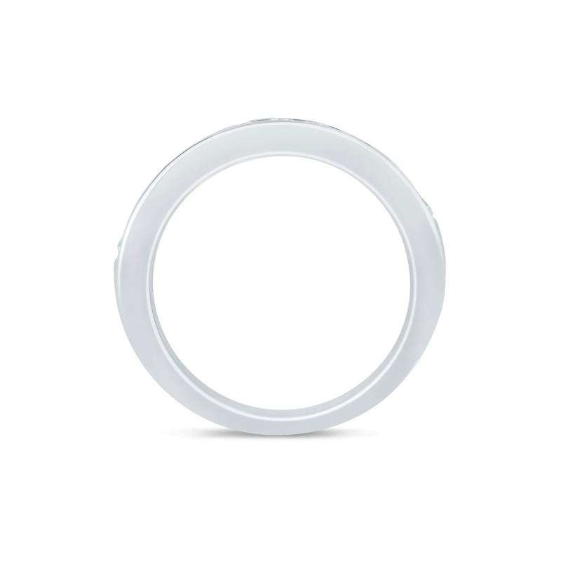 Princess-Cut Diamond Channel-Set Band in 14K White Gold &#40;1 ct. tw.&#41; – Image 2 of 3