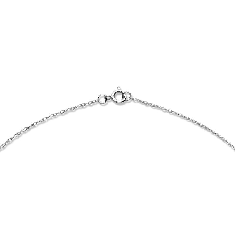 Diamond Flared Cross Pendant in 10K White Gold &#40;1/4 ct. tw.&#41; – Image 3 of 3