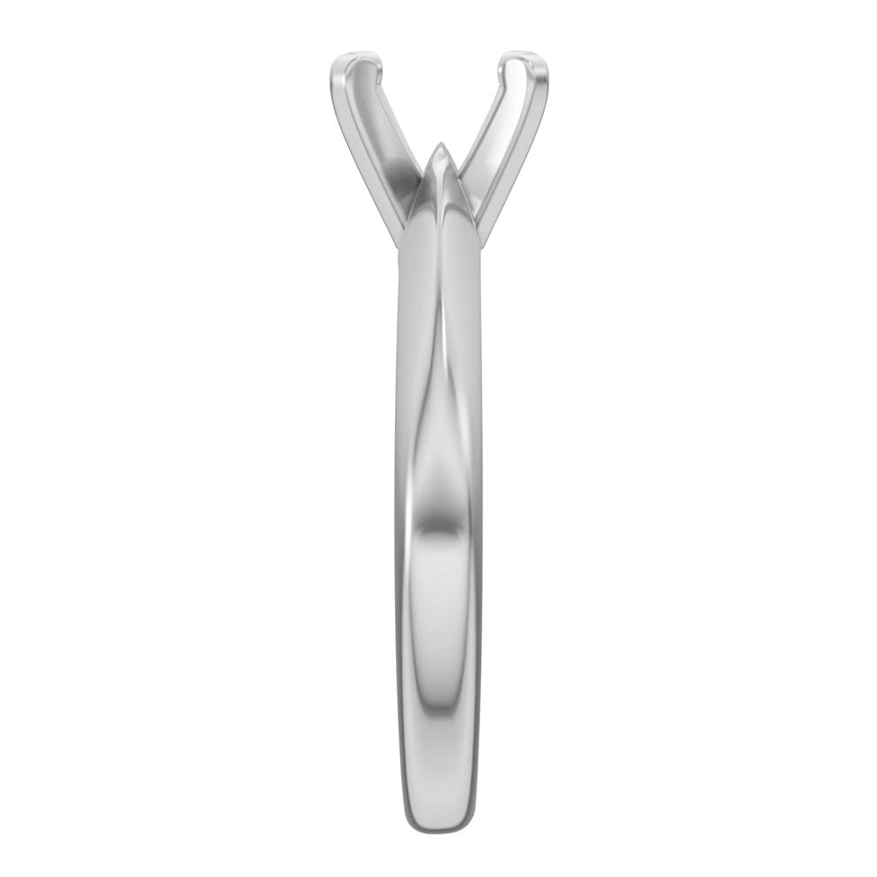 Solitaire Semi-Mount Engagement Ring (Setting Only) – Image 6 of 6