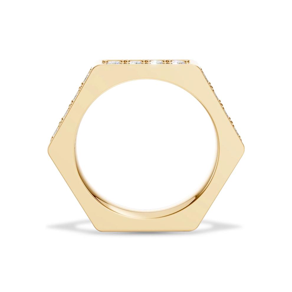 Men's Lab Grown Diamond Thin Band in Vermeil (7/8 ct. tw.) – Image 2 of 4