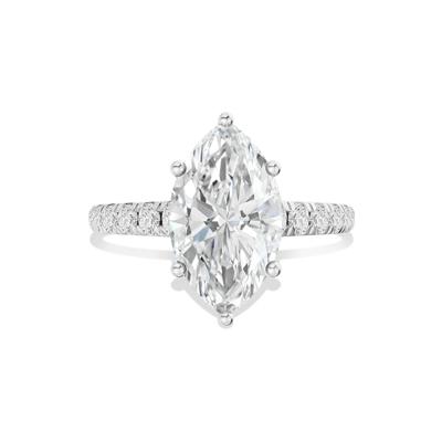 Kit Lab Grown Diamond Engagement Ring in Platinum (3 1/2 ct. tw.)