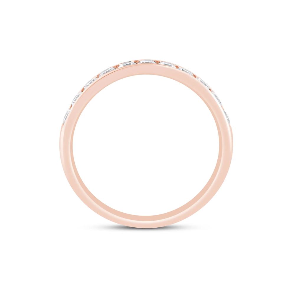 Diamond Channel Band in 14K Rose Gold (1/2 ct. tw.) – Image 2 of 3